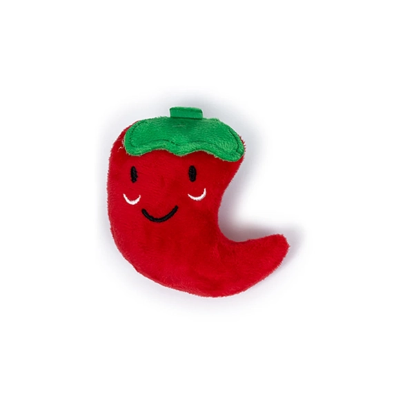 Brinquedo Mordedor Pimenta de Pelúcia para Cães e Gatos