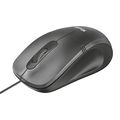 Mouse Trust Ivero Ótico Preto 1000DPI USB - 20404