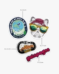 Pack de Adesivos Soul Moutain - (Galapagos)
