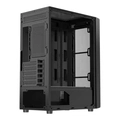 Gabinete Liketec Gamer Sigma, Full Tower, 3x Fans, Rainbow Frontal, Preto - LC-AT-SIGMA-2099