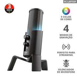 Microfone Trust Streaming Gxt 258 Fyru 23465