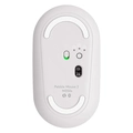 Mouse Logitech Pebble 2 M350s, Bluetooth, Clique Silencioso, Sem Fio, Branco - 910-007047