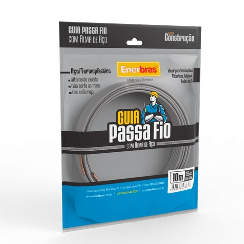 GUIA PASSA FIO COM ALMA DE ACO 10M ENERBRAS