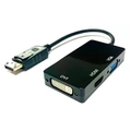 Adaptador Displayport P/ Vga/hdmi/dvi (24+5) (3 Em 1) Ref. Fy-672