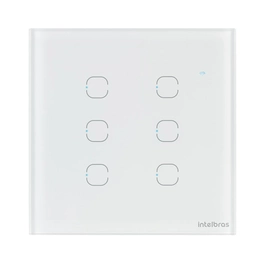 Interruptor Smart Wi-fi Touch 6 Teclas Branco Ews 1006 4850030
