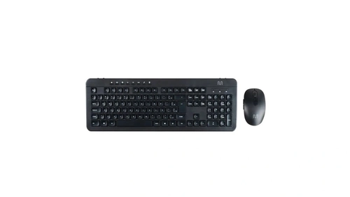 Kit Teclado e Mouse Sem Fio Recarregável Usb 1600dpi Preto - Tc250