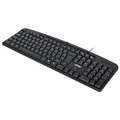 Teclado Usb Multimidia Dynamic 107 Teclas + 20 Teclas Multimidia Abnt2 Resistente à Água 1.8m Preto - Dt141