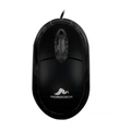 Mouse Com Fio MN119 1.2M DPI1000 Preto Monocron