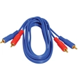 Cabo 2 + 2rca 1,80m Azul Gold Loud