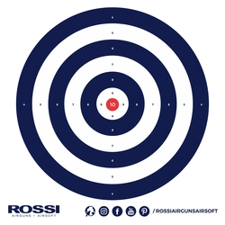 Alvo Treino Airguns Airsoft 14x14cm - Azul - 10und (Rossi)