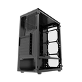 Gabinete Gamer BG-031 Bluecase Com Lateral De Vidro Temperado