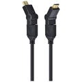 Cabo Hdmi 2.0 4K Ultrahd 3D Com Conectores 360° Vinik 2 Metros - H20b360-2