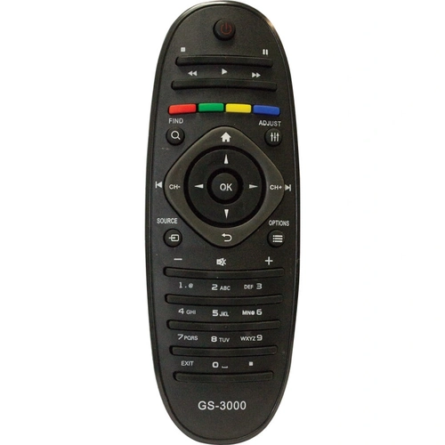 Controle Remoto P/ Tv Lcd Philips Oval Gs-3000 Gigasat