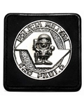 Láurea emborrachada com metal PMZITO - 4°grau