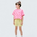 Blusa Oversized + Scrunchie Hering Feminina - Rosa