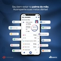 Balança Bioimpedância 55 Análises Corporais Digital e com Bluetooth - Relaxshop Bio Ultra Branca