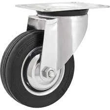 Kit Rodizio com 4 Rodas (2 com Travas e 2 sem Trava)