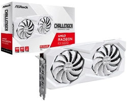 Placa de Vídeo 8GB RX6600 Challenger White - 90-GA4UZZ-00UANF