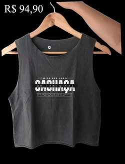 Cropped Stone Regata – Cachaça Cachaça