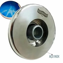 DISPOSITIVO DE HIDROMASSAGEM AÇO INOX 316 FLAT 50mm SODRAMAR
