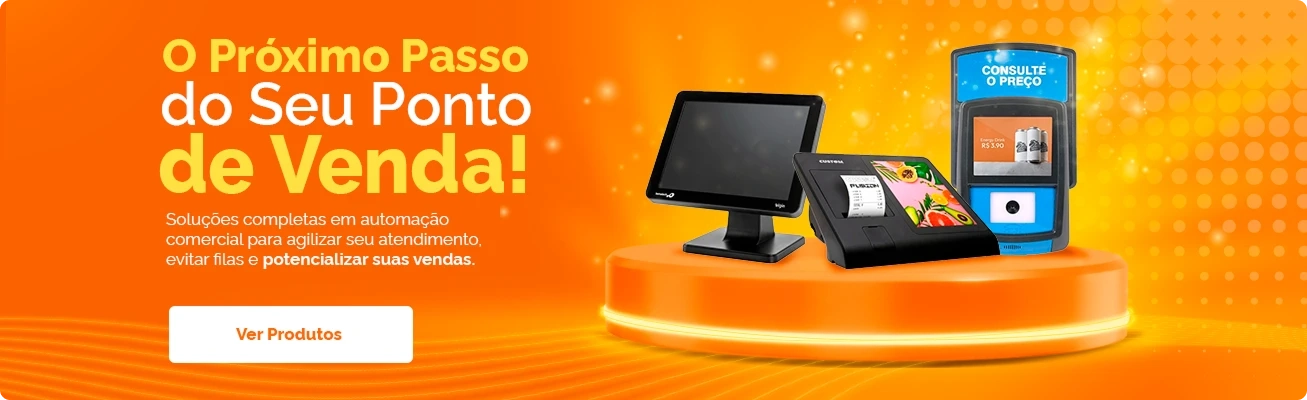 O próximo passo do seu ponto de venda! Soluções completas em automação comercial para agilizar seu a