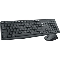 Kit Teclado e Mouse Sem Fio Wireless Logitech Mk235 920-007903