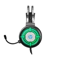 Fone Headset Gamer HP H120 Com Iluminacao Led Preto P2