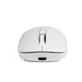 Mouse Sem Fio, Recarregável, Dual Mode, M-BT60WH, Branco C3Tech - Bluetooth