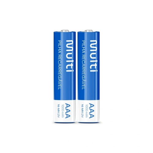 Pilha Recarregável Aaa 1000mah Cb051 - Blister Com 2
