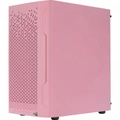 Gabinete Gamer Aerocool Trinity Mini Rosa Lateral Vidro