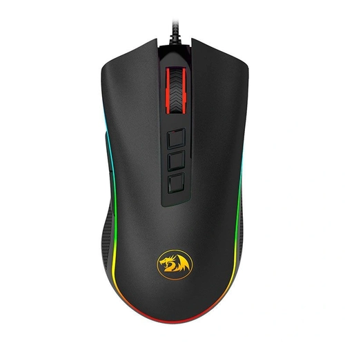 Mouse Gamer Redragon, Cobra Chroma, RGB, 10000 DPI, 7 Botões, Com fio, Preto - M711