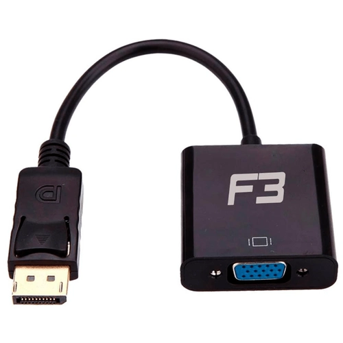 Cabo Adaptador DISPLAYPORT Para VGA F3 - JC-CB-DVGA