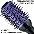 Escova Alisadora Secadora Oval Taiff Easy - Cor Lilás