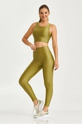 Legging Trilobal Fit com Recortes – Verde Pistache  Caju Brasil
