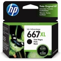 Cartucho HP 667XL Preto Original (3YM81AB) Para HP Deskjet