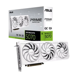 Gpu ASUS  Prime Rtx 5070 Oc 12g White 12gb Gddr7  - 90yv0m19-m0na00