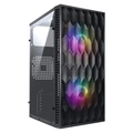 Gabinete Gamer Vinik Wave Preto Lateral Acrilico - Ggwacbk