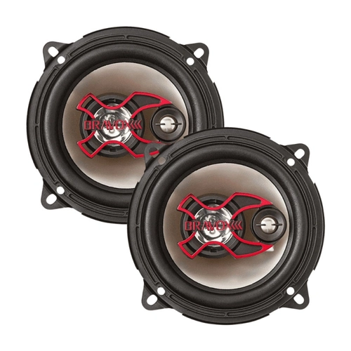 Alto Falante Bravox Triaxial B3x50x 5 50w Rms 4r Universal Par