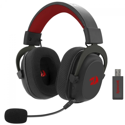 Headset Gamer Redragon Zeus PRO Sem Fio 7.1 Preto - H510-pro