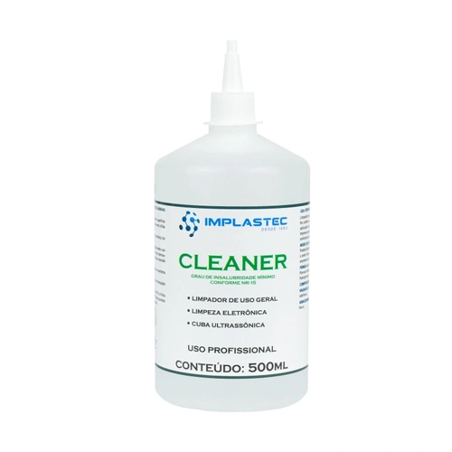 Cleaner para Limpeza Eletrônica 500ml Com Bico Aplicador