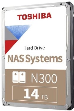 Hd Interno Toshiba 14tb 3,5' N300 Nas - Hdwg51exzsta