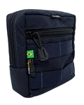 Bolso Duplo Modular Azul Noite - Feline