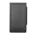 Gabinete Gamer Vinik Plate Lateral Acrílico Com 2 Fans - Ggpacbk