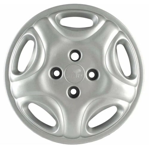 Calota Grid Aro 14p 165ca-pta Prata Fiat Palio Adventure Cubo Alto