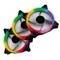 Kit Cooler Fan Gamer para Gabinete 3un Vinik V.ring 5.0 Full Halo 120mm - Led Fixo 5 Cores - Fhalox3
