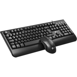 Kit Teclado e Mouse Lecoo Cm105 Usb Preto
