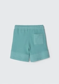 Shorts Moletom com Recorte Verde Hering - Masculino