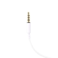 Fone de Ouvido Sound Pods Branco Com Microfone Cabo 1.2m Plug 3.5mm Estereo P3 - Sp220b