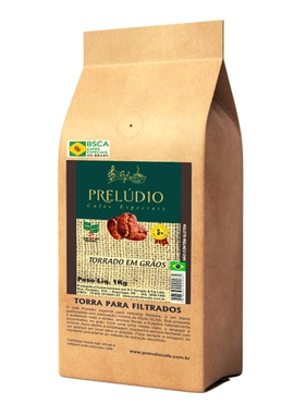 Café Prelúdio 1Kg em Grãos Torra para Espresso