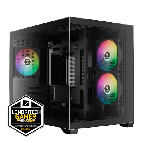Computador Londritech Intel I7 14700K 14º Geração, B760, Memória 16GB, SSD 1TB, Vídeo RTX 5060, Fonte 850W, Water Cooler 360MM